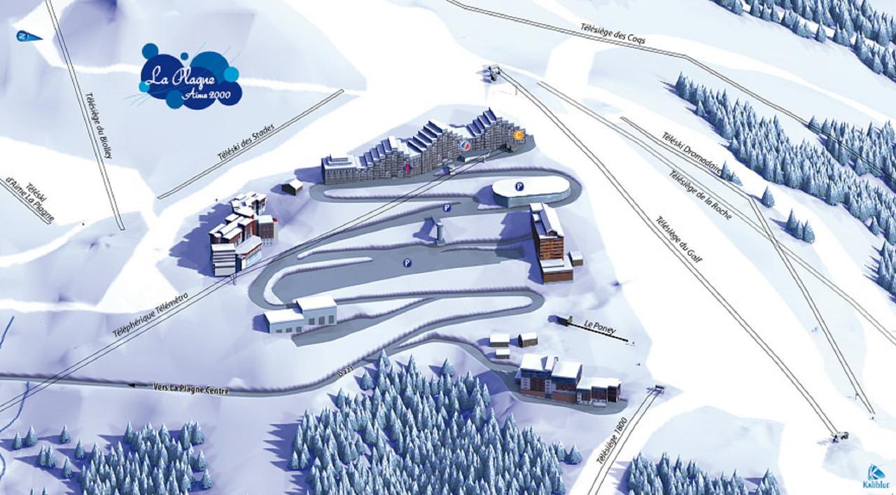 Plagne AIME 2000 Ski Apartments La Plagne Extérieur photo